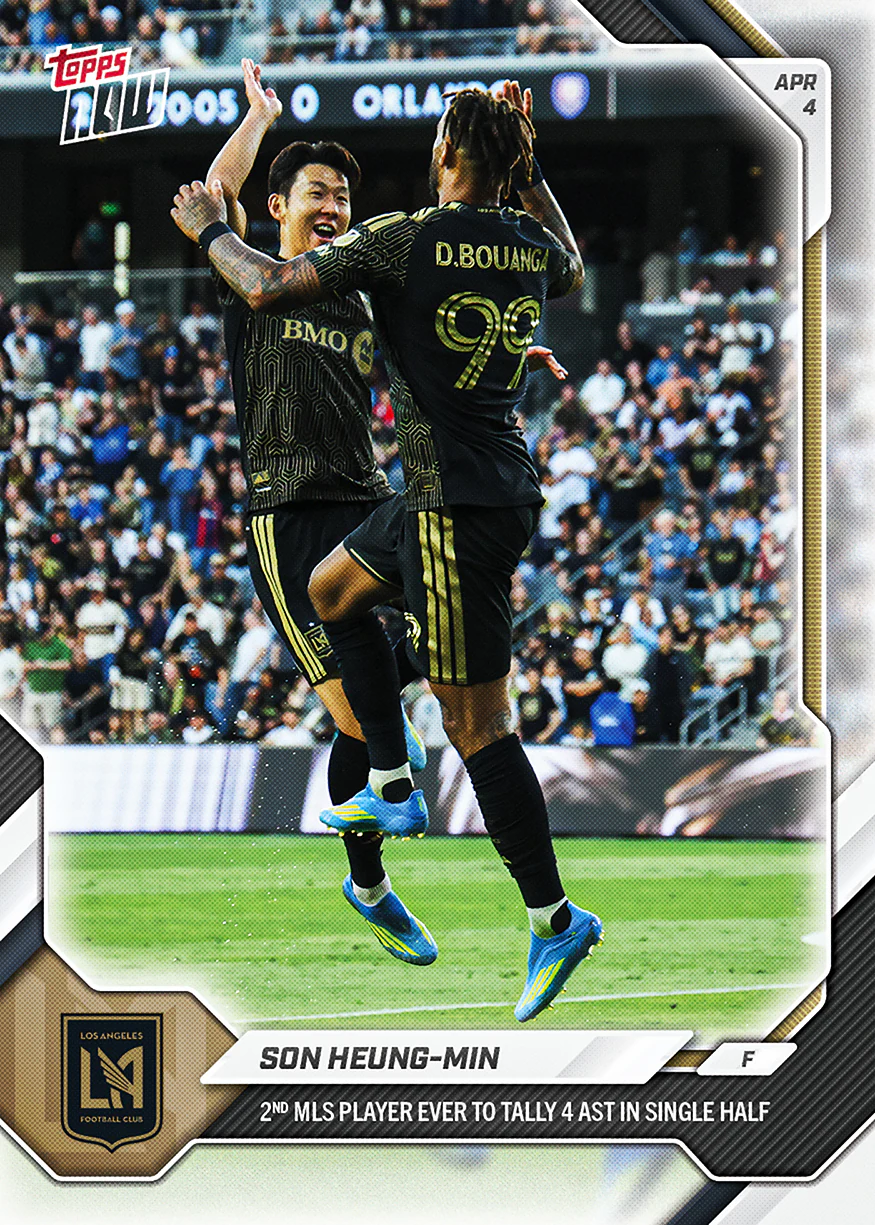 2026 MLS Topps NOW #21 Son Heung-Min