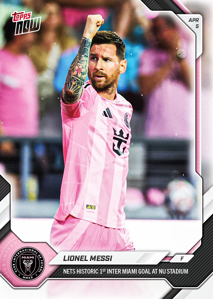 2026 MLS Topps NOW #23 Lionel Messi