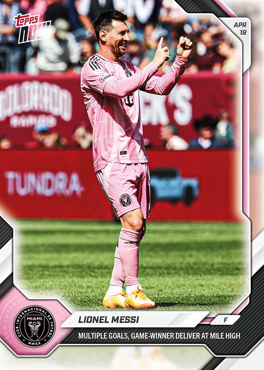 2026 MLS Topps NOW #27 Lionel Messi