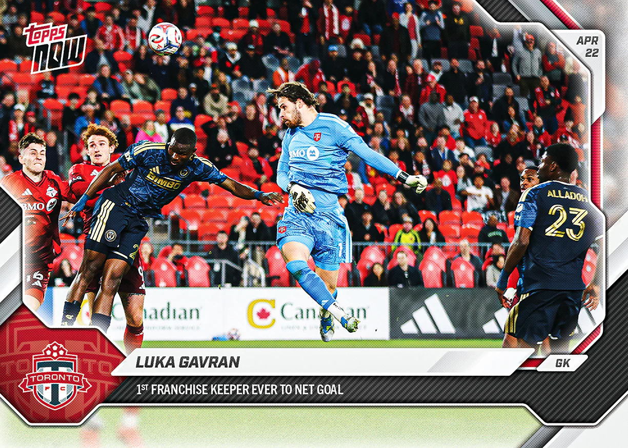 2026 MLS Topps NOW #29 Luka Gavran