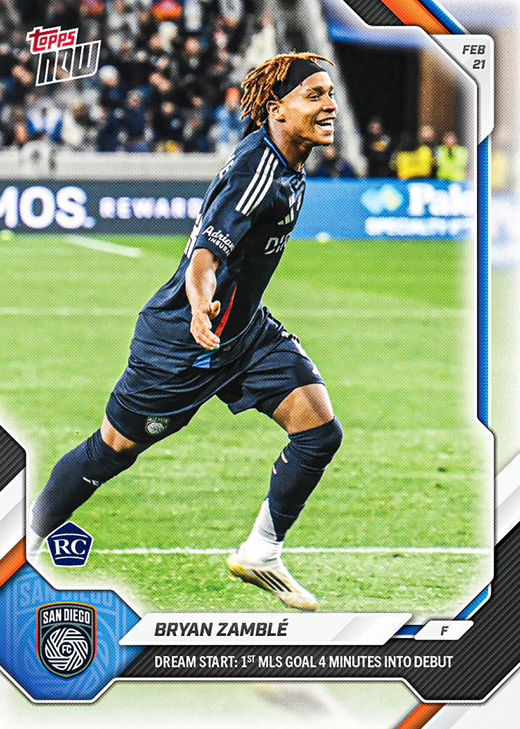 2026 MLS Topps NOW #3 Bryan Zamblé