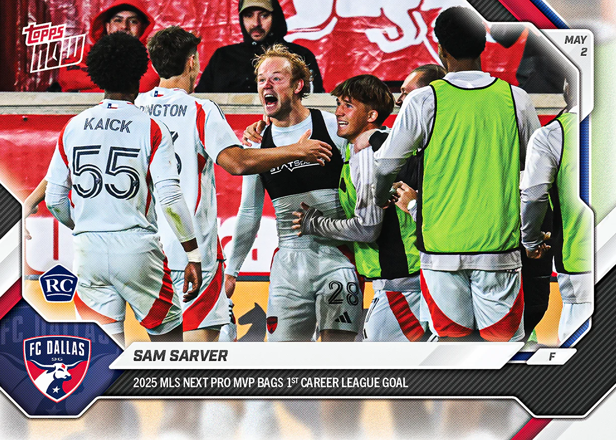 2026 MLS Topps NOW #37 Sam Sarver