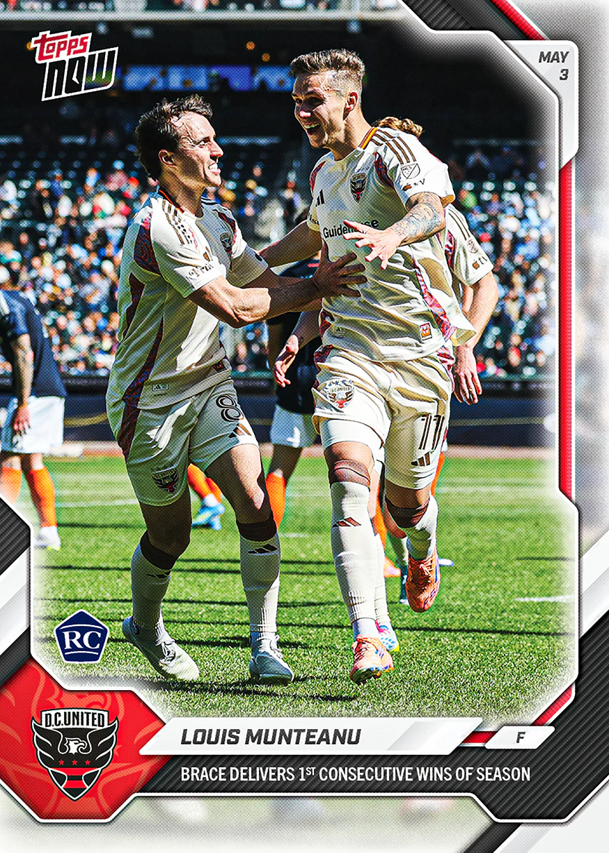 2026 MLS Topps NOW #38 Louis Munteanu