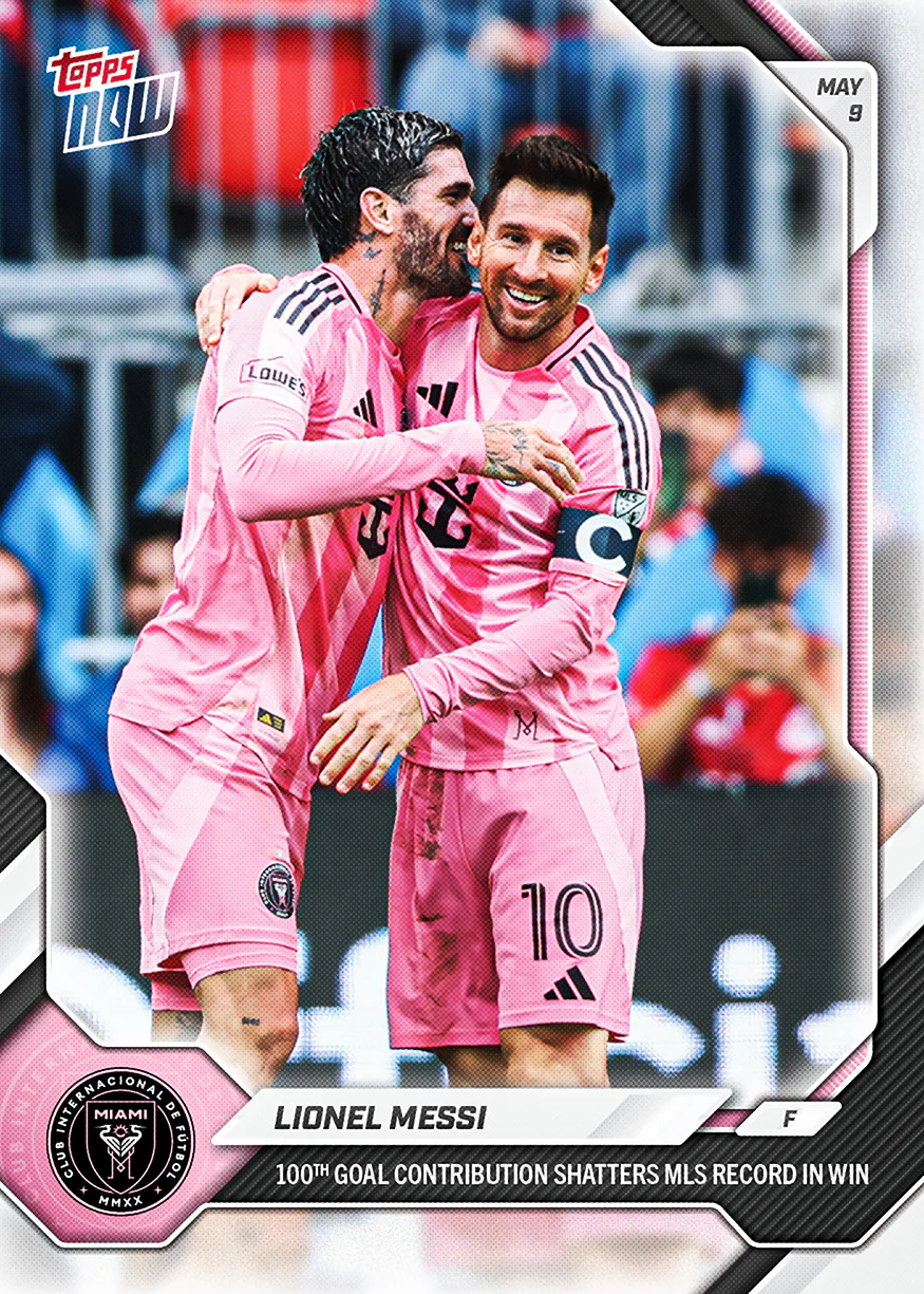 2026 MLS Topps NOW #39 Lionel Messi