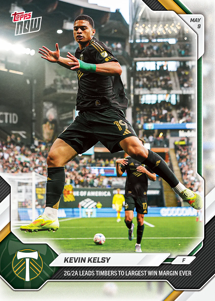 2026 MLS Topps NOW #40 Kevin Kelsy