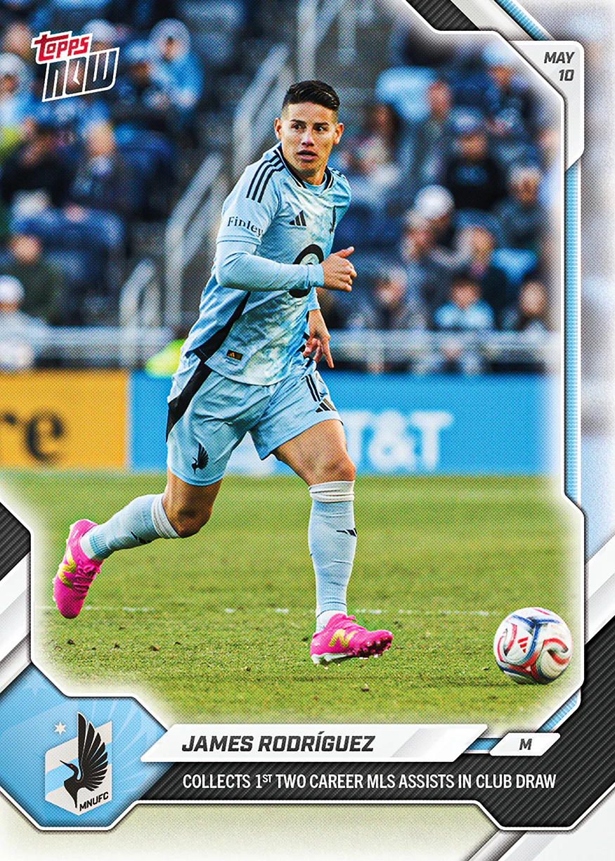 2026 MLS Topps NOW #42 James Rodríguez