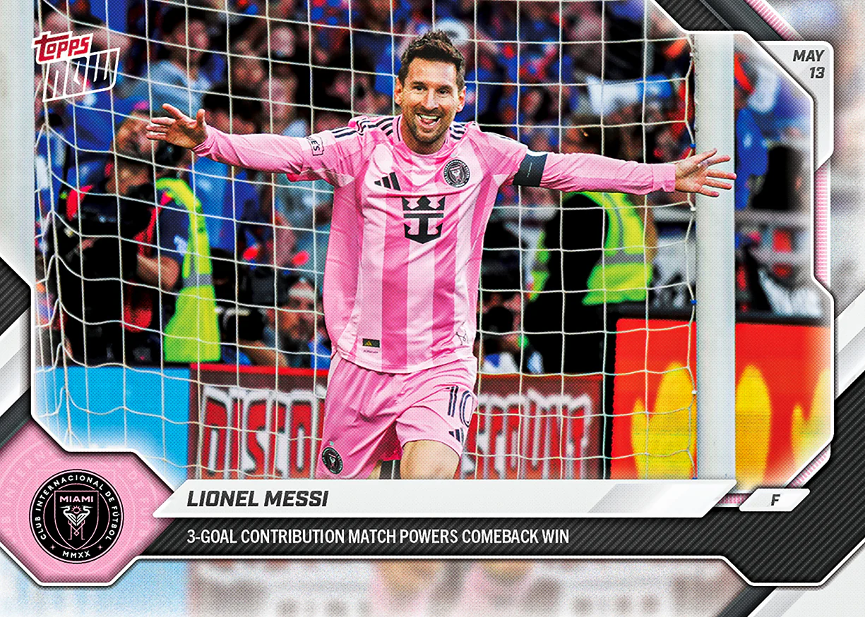 2026 MLS Topps NOW #45 Lionel Messi