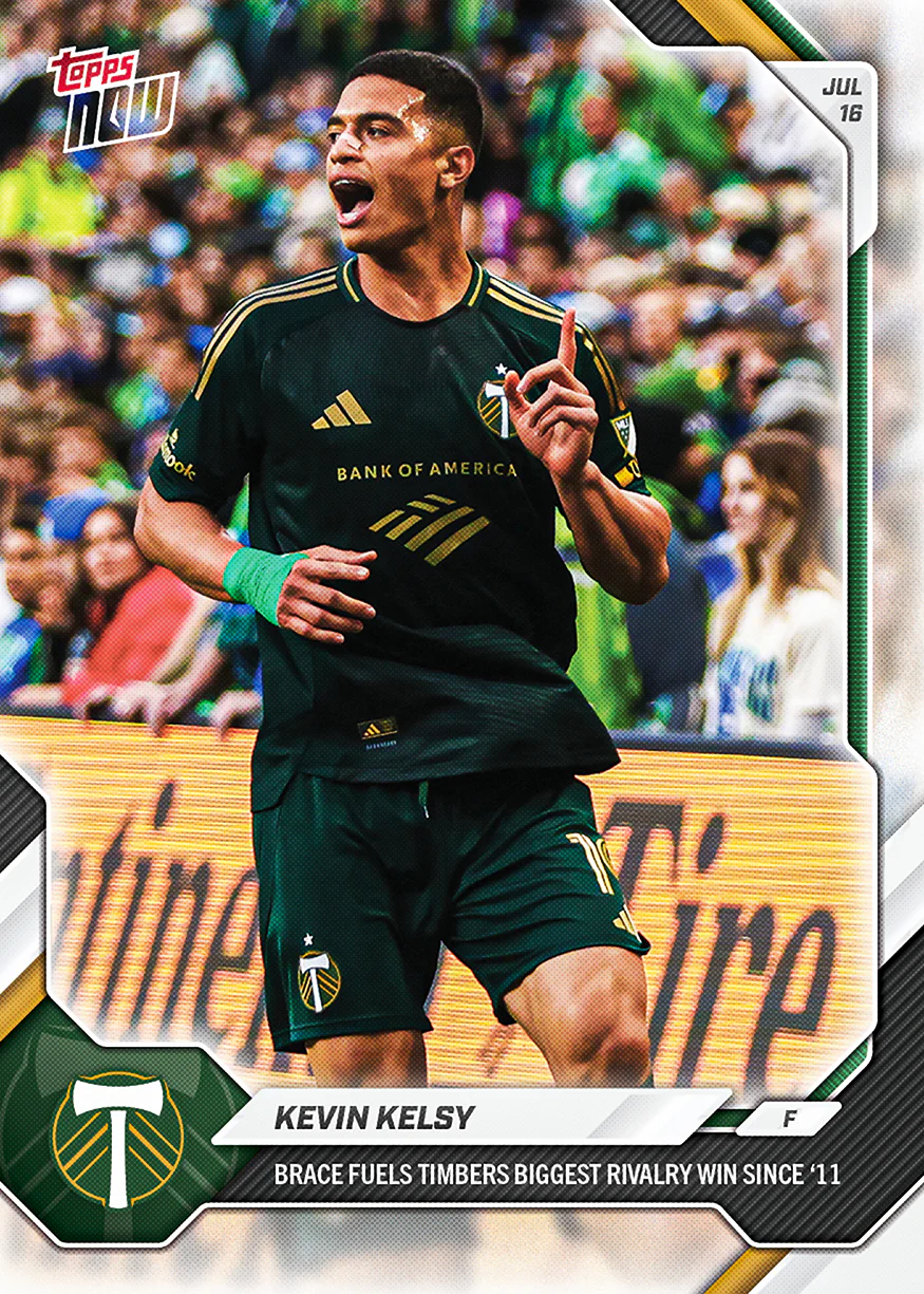 2026 MLS Topps NOW #53 Kevin Kelsy