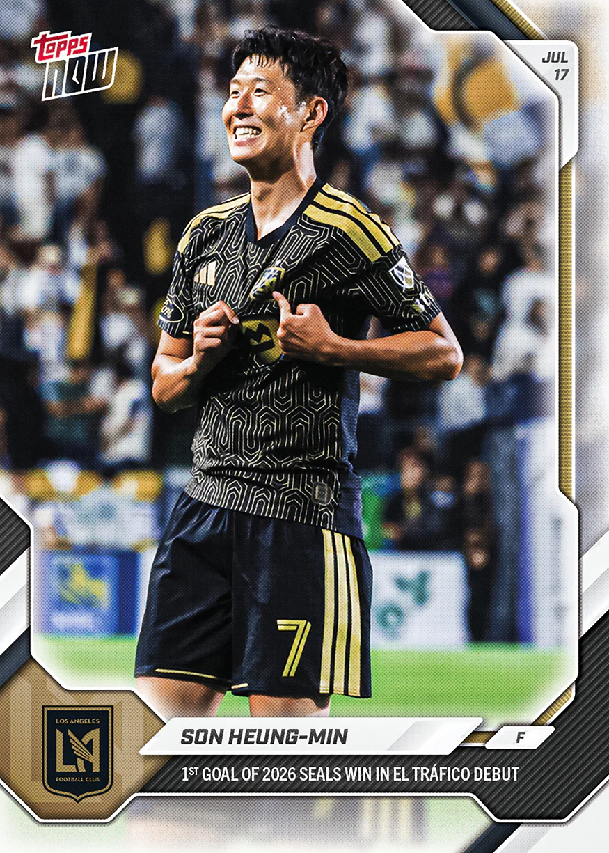 2026 MLS Topps NOW #54 Son Heung-min
