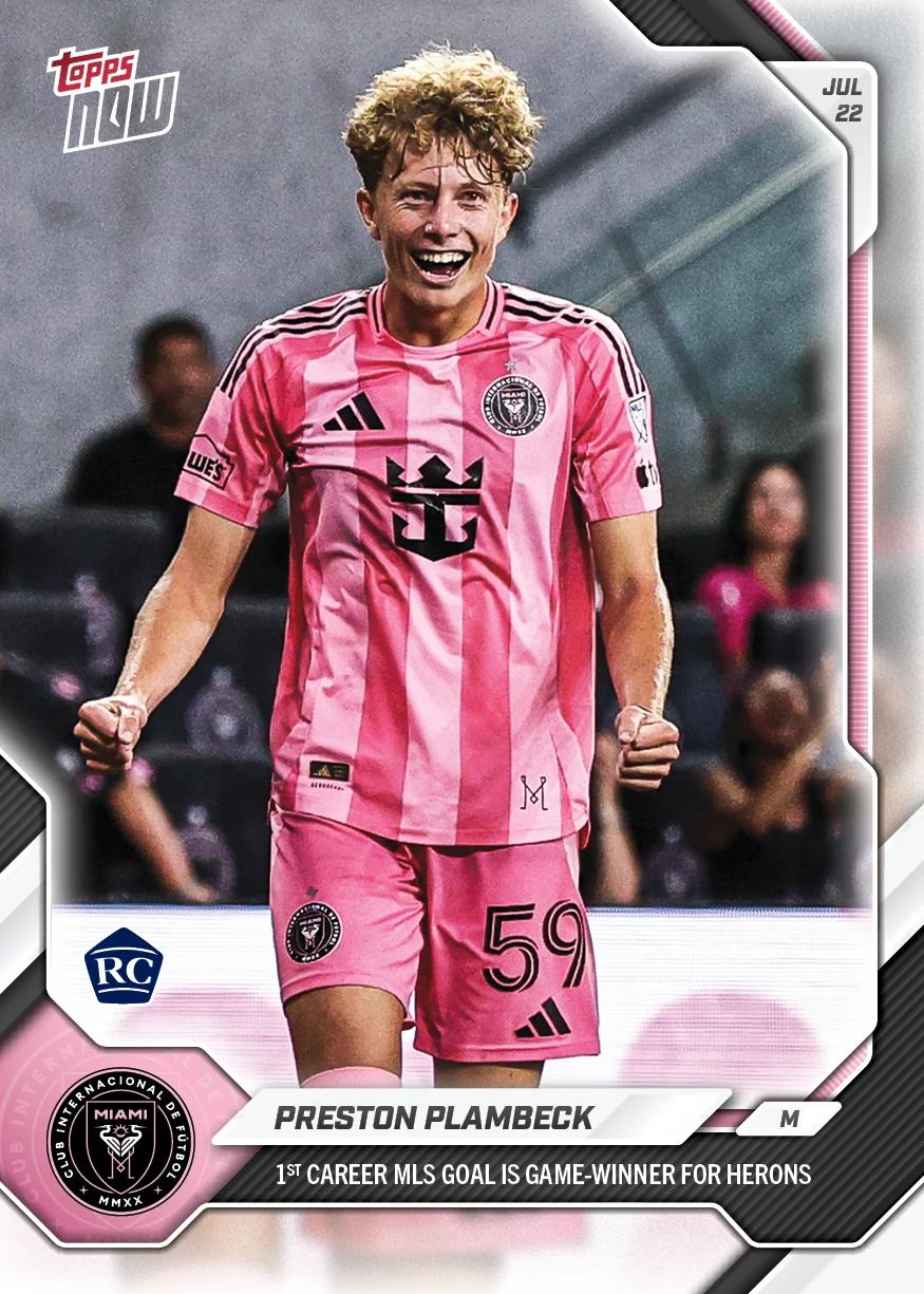 2026 MLS Topps NOW #56 Preston Plambeck