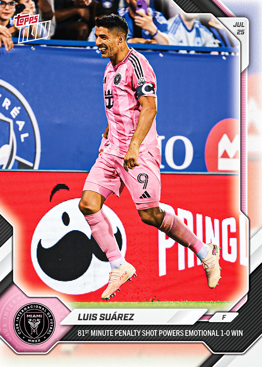 2026 MLS Topps NOW #58 Luis Suarez