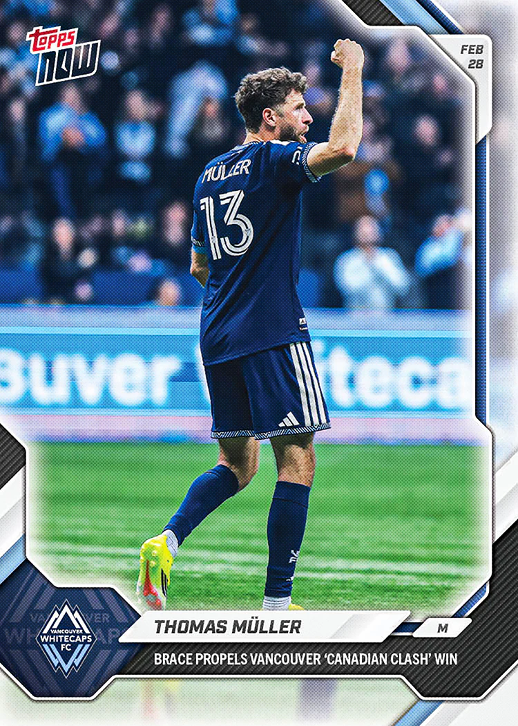 2026 MLS Topps NOW #6 Thomas Müller
