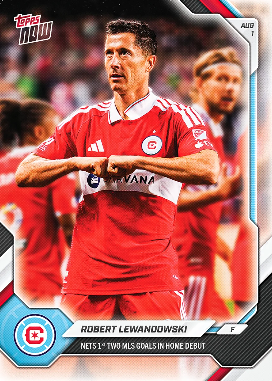 2026 MLS Topps NOW #60 Robert Lewandowski