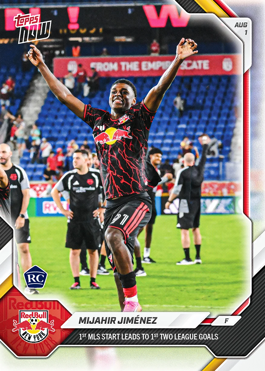 2026 MLS Topps NOW #61 Mijahir Jimenez