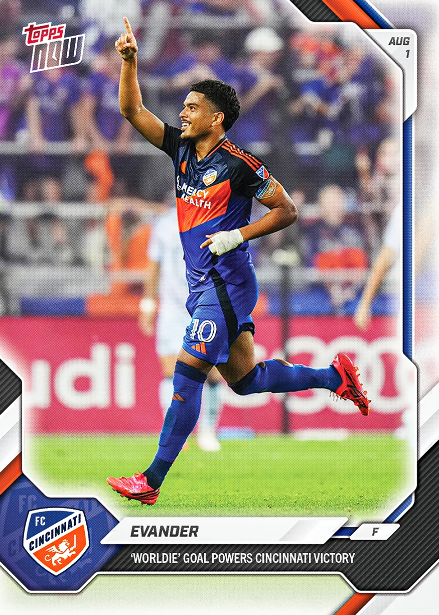 2026 MLS Topps NOW #62 Evander