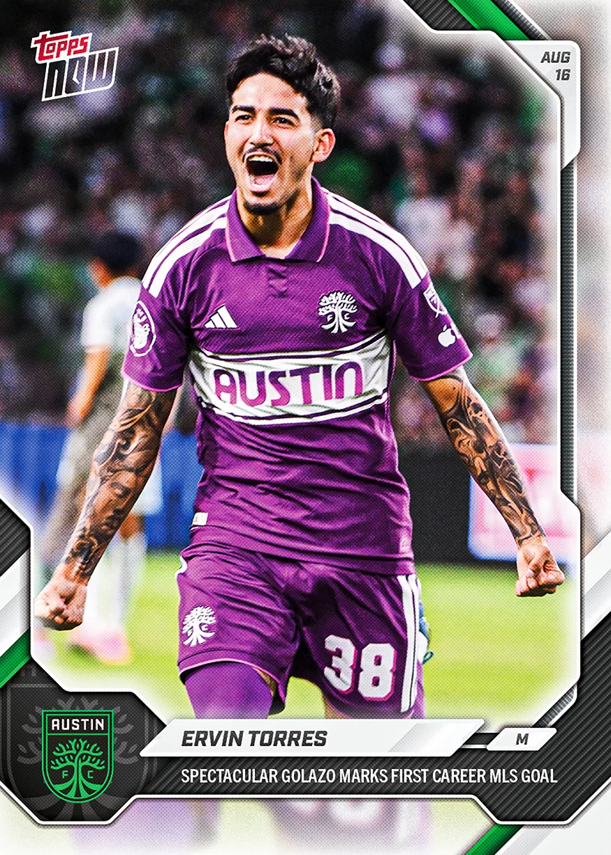 2026 MLS Topps NOW #64 Ervin Torres