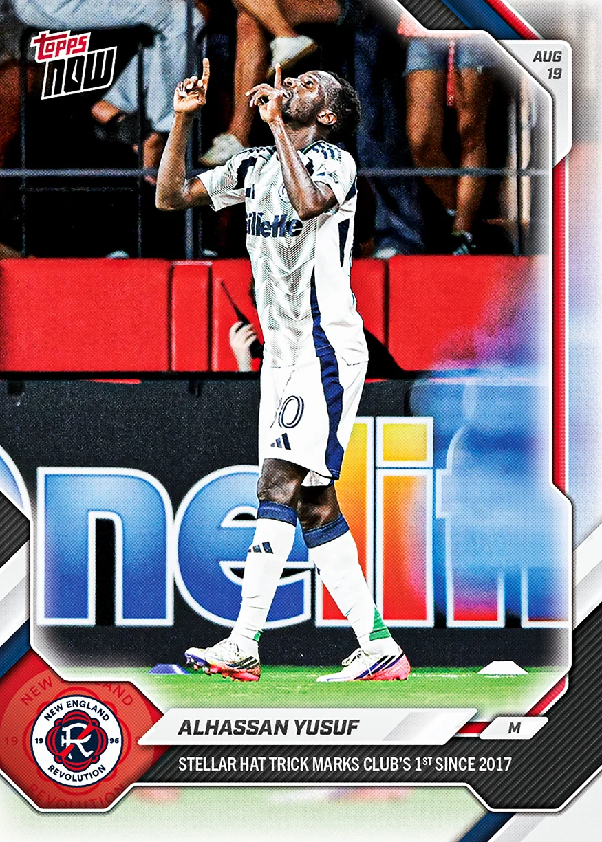 2026 MLS Topps NOW #65 Alhassan Yusuf