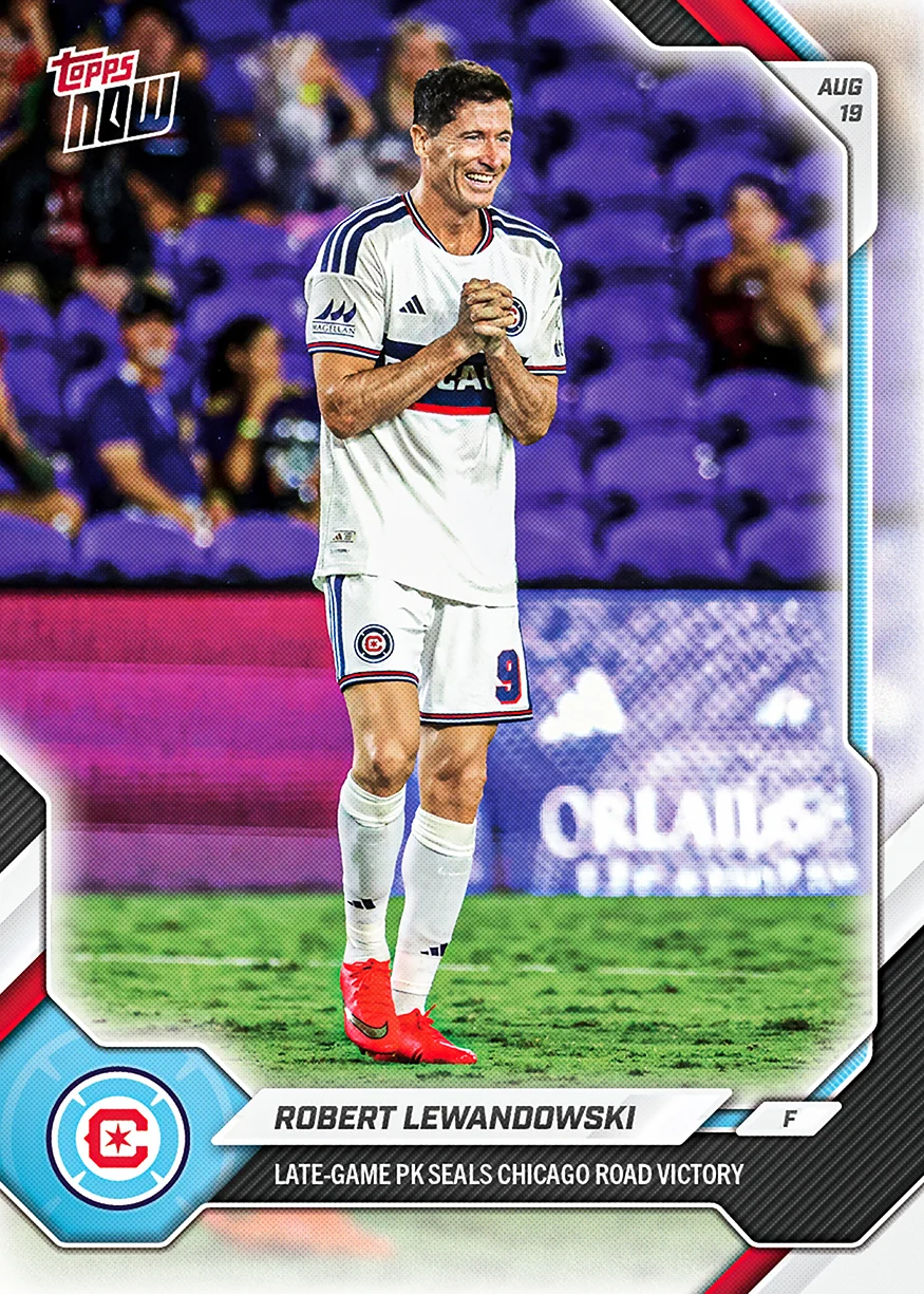 2026 MLS Topps NOW #66 Robert Lewandowski