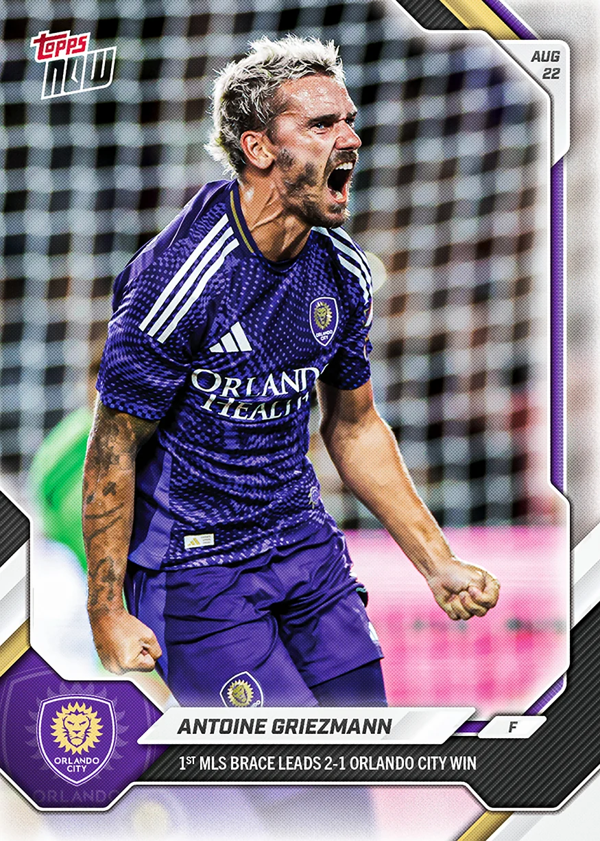2026 MLS Topps NOW #67 Antoine Griezmann