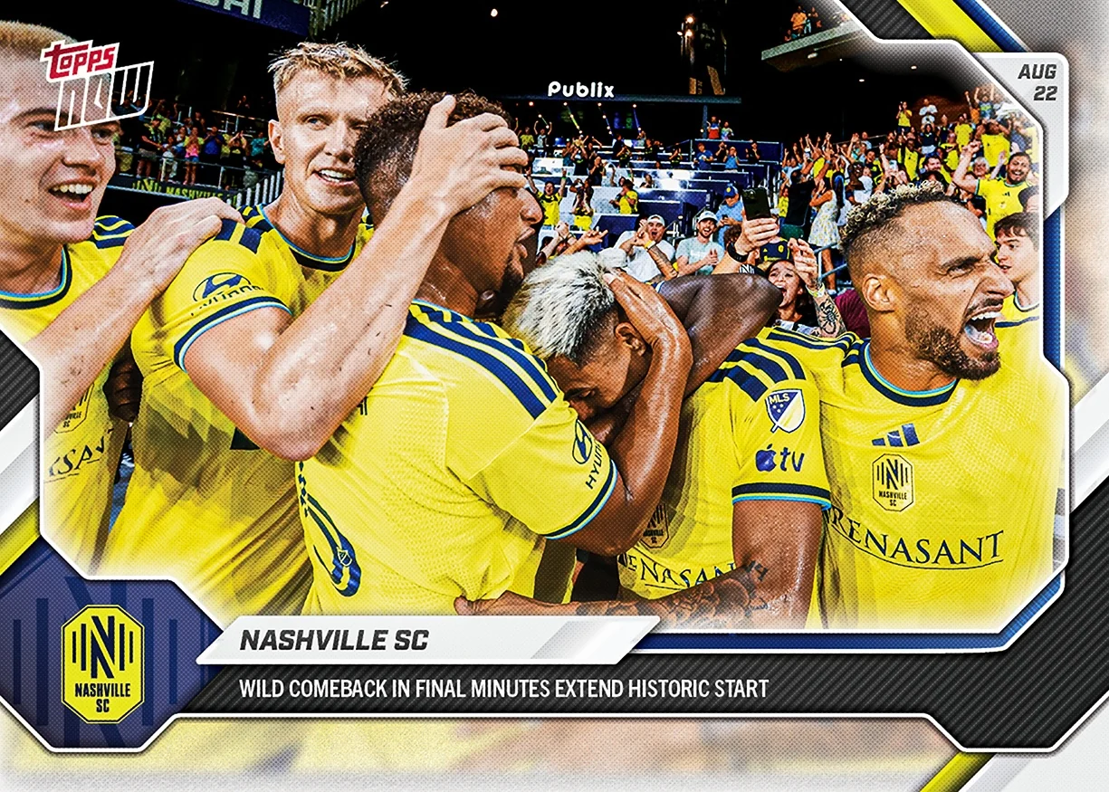 2026 MLS Topps NOW #68 Nashville SC