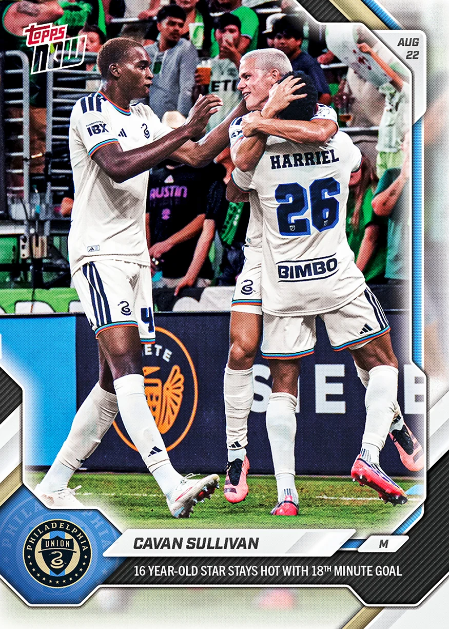 2026 MLS Topps NOW #69 Cavan Sullivan