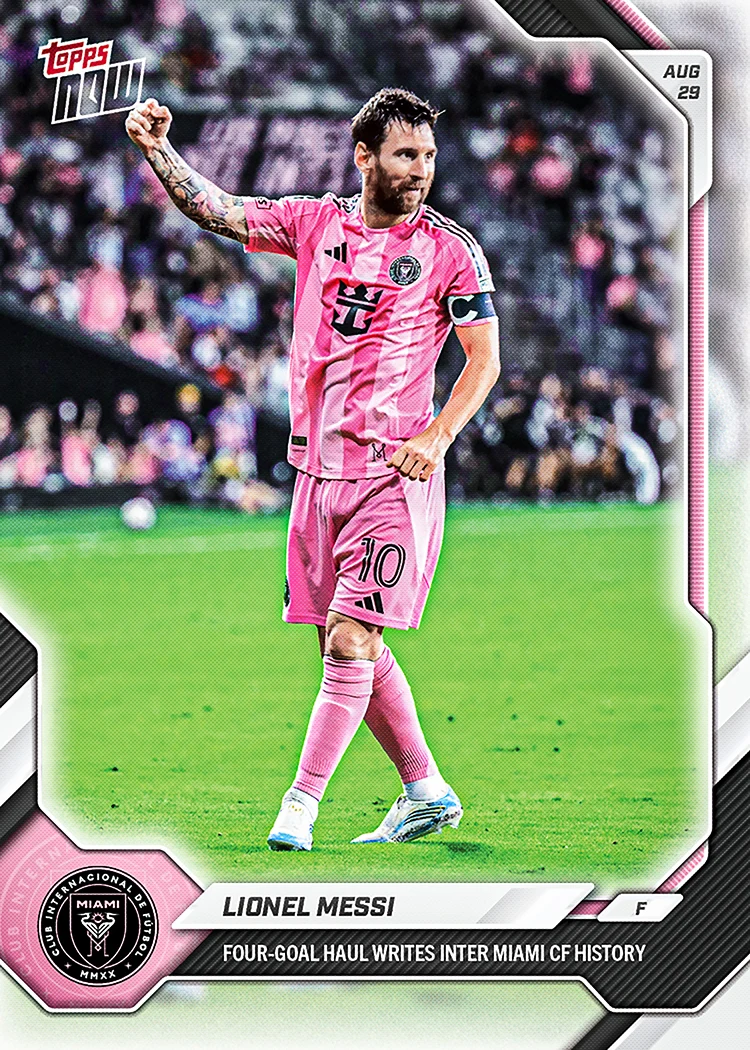 2026 MLS Topps NOW #70 Lionel Messi