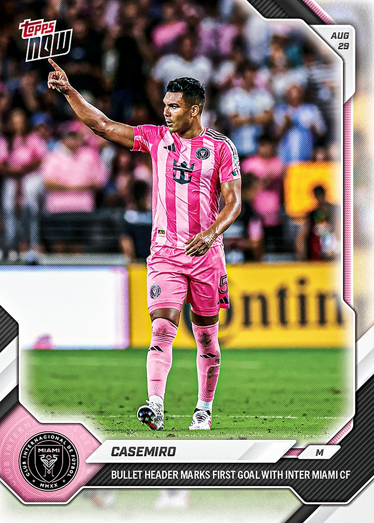 2026 MLS Topps NOW #72 Casemiro