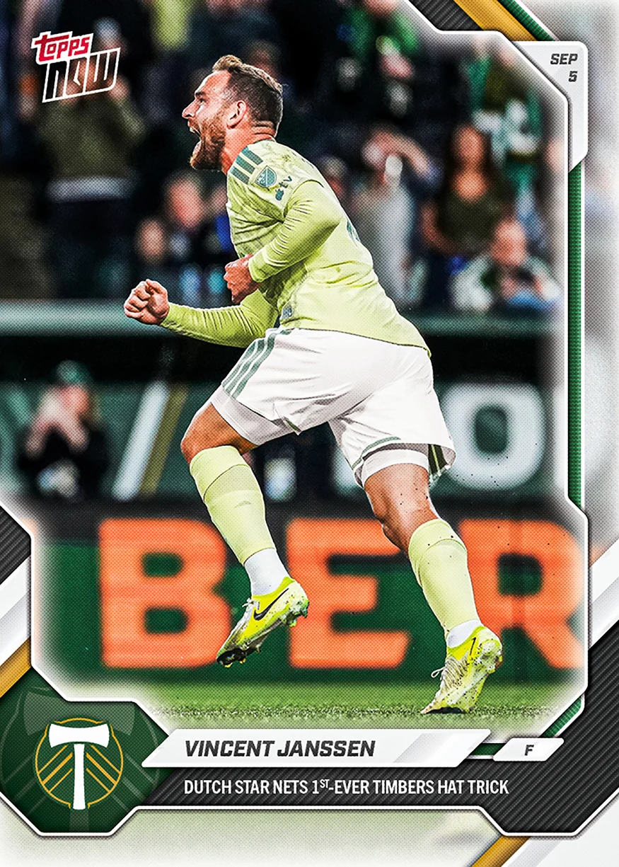 2026 MLS Topps NOW #74 Vincent Janssen