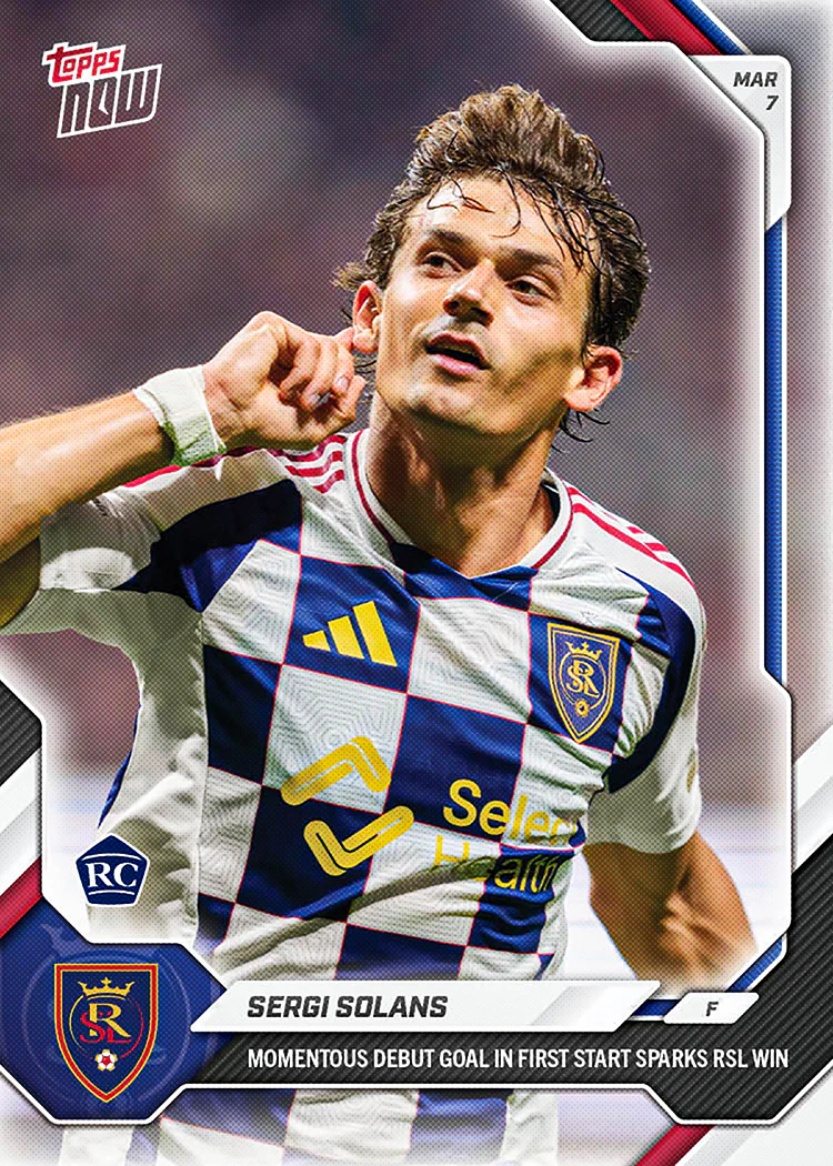 2026 MLS Topps NOW #8 Sergi Solans