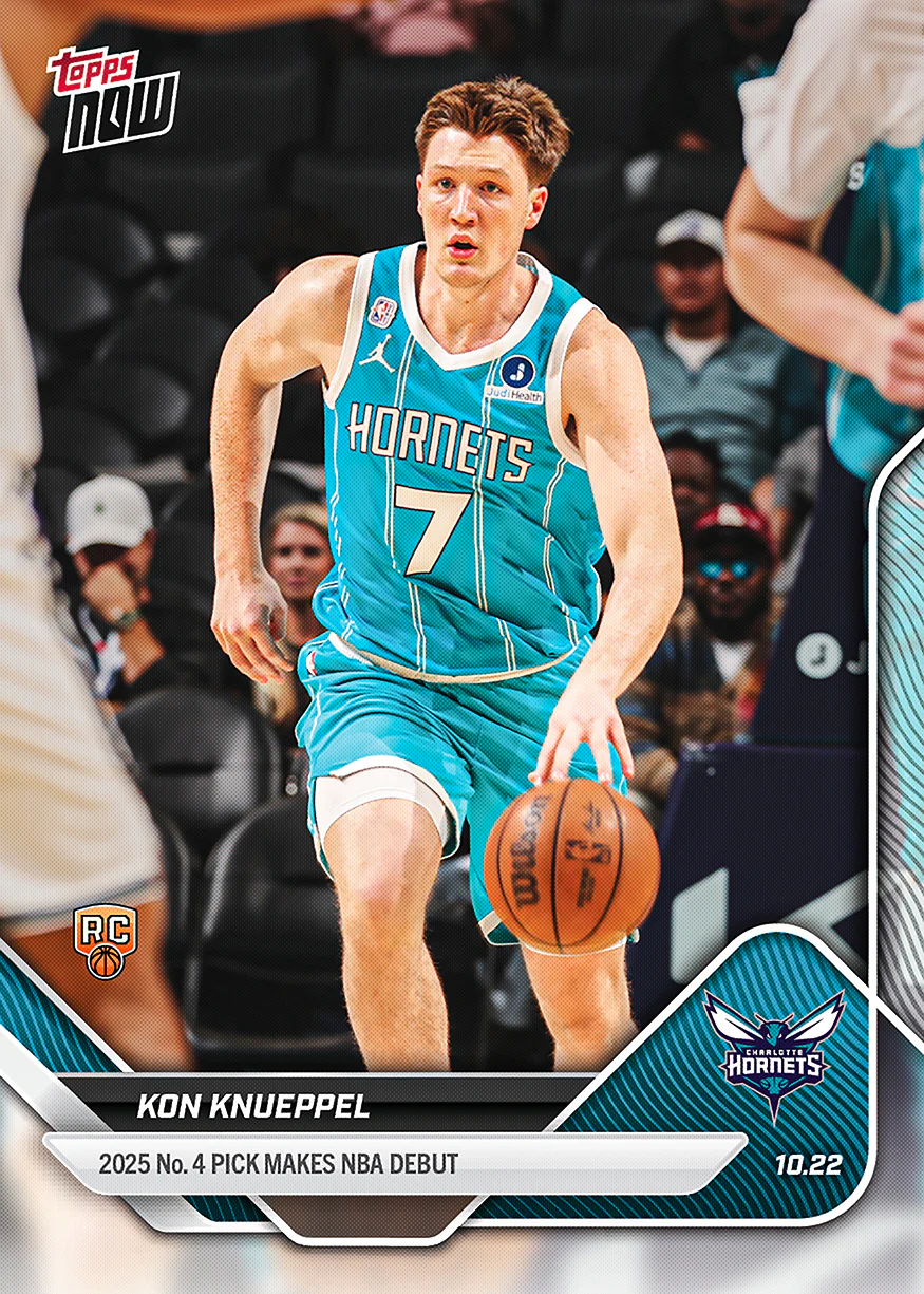 2025-26 NBA Topps NOW #10 Kon Knueppel