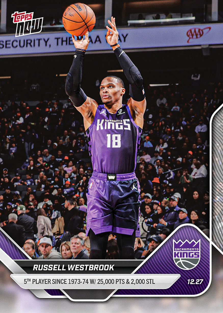 2025-26 NBA Topps NOW #104 Russell Westbrook