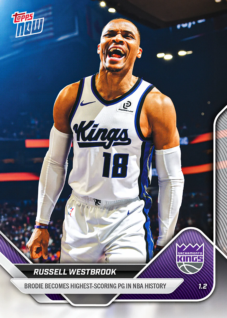 2025-26 NBA Topps NOW #111 Russell Westbrook