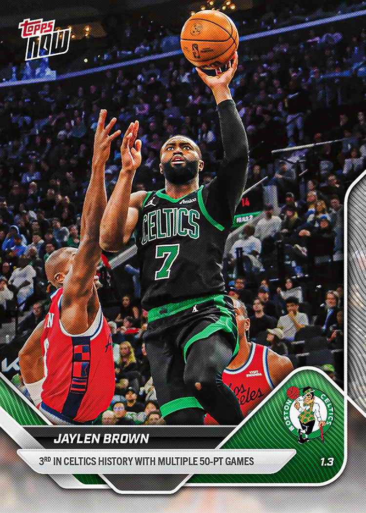 2025-26 NBA Topps NOW #112 Jaylen Brown