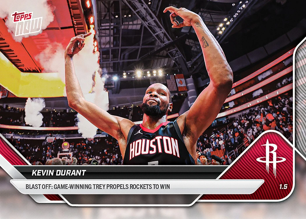 2025-26 NBA Topps NOW #115 Kevin Durant