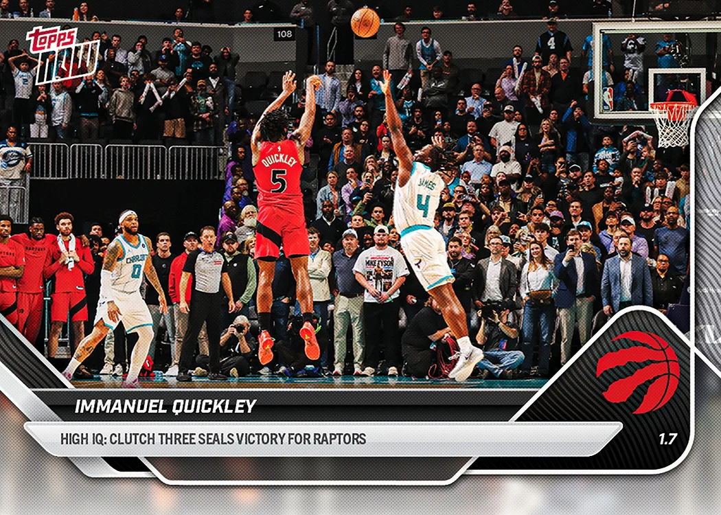2025-26 NBA Topps NOW #117 Immanuel Quickley