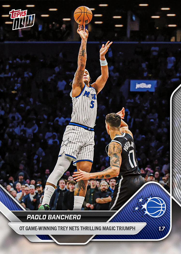 2025-26 NBA Topps NOW #119 Paolo Banchero