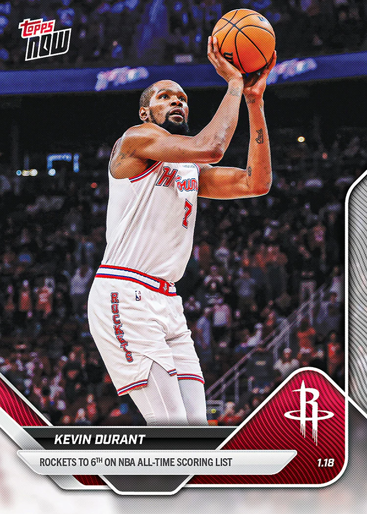 2025-26 NBA Topps NOW #133 Kevin Durant