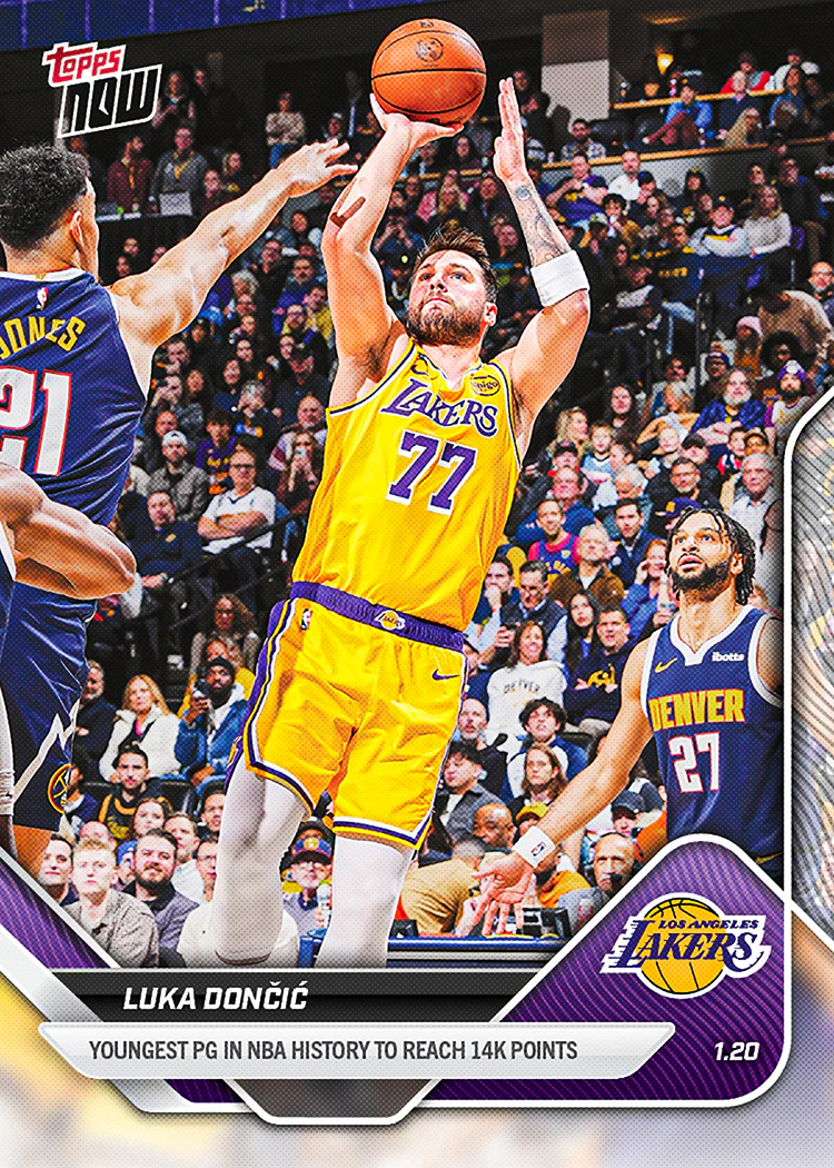 2025-26 NBA Topps NOW #136 Luka Doncic