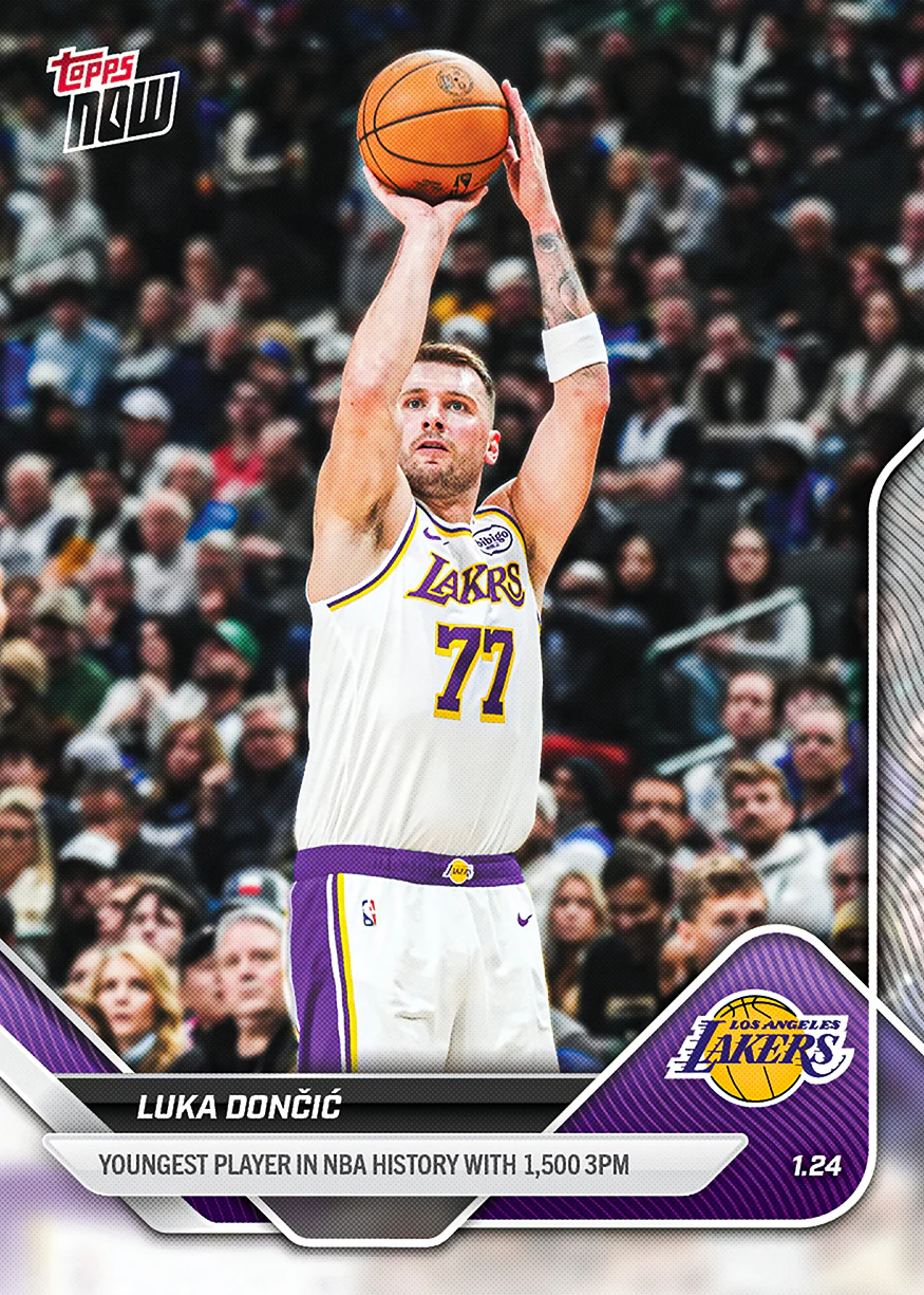 2025-26 NBA Topps NOW #141 Luka Doncic