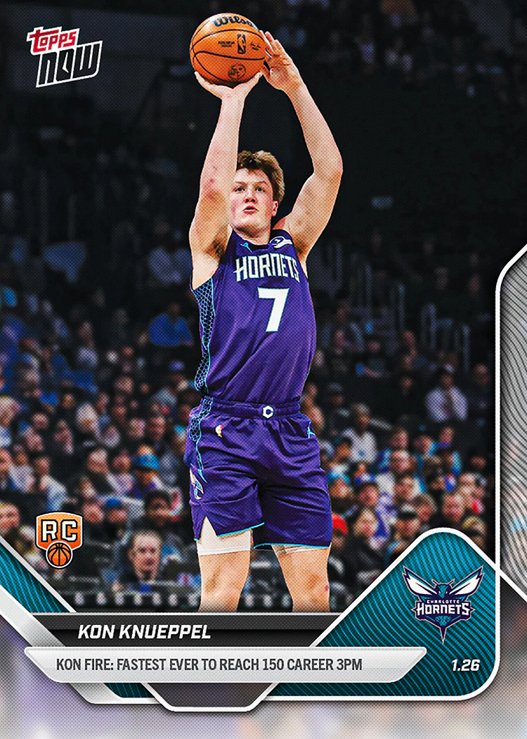 2025-26 NBA Topps NOW #143 Kon Knueppel