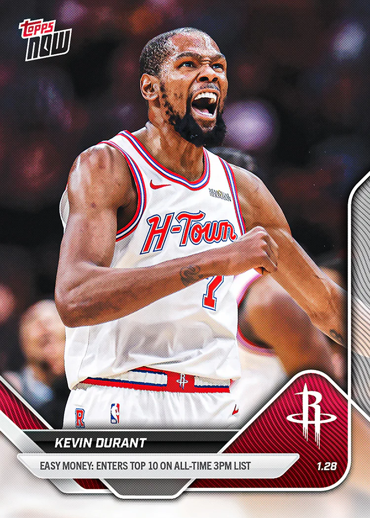 2025-26 NBA Topps NOW #147 Kevin Durant