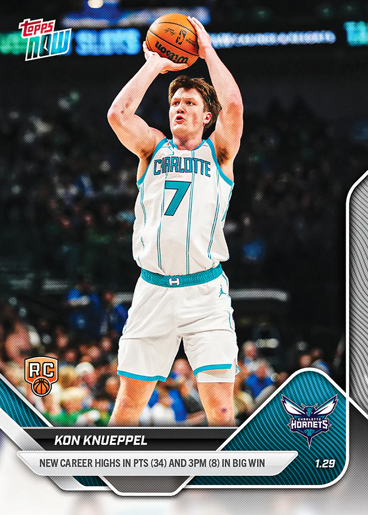 2025-26 NBA Topps NOW #151 Kon Knueppel
