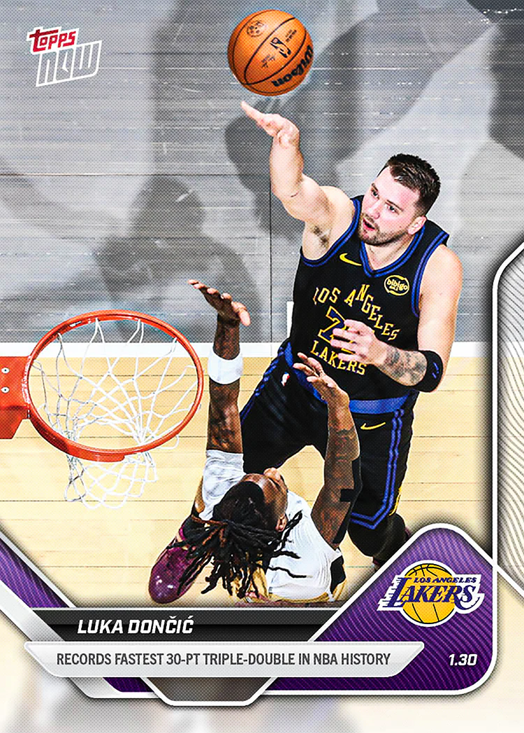 2025-26 NBA Topps NOW #154 Luka Doncic