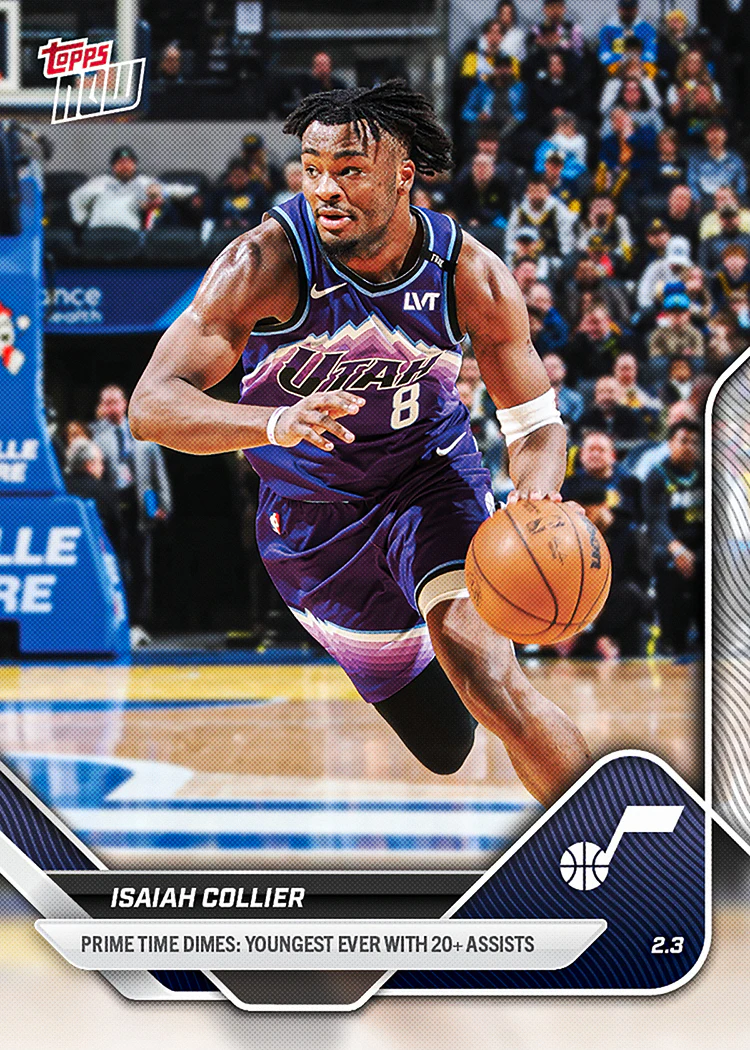 2025-26 NBA Topps NOW #159 Isaiah Collier