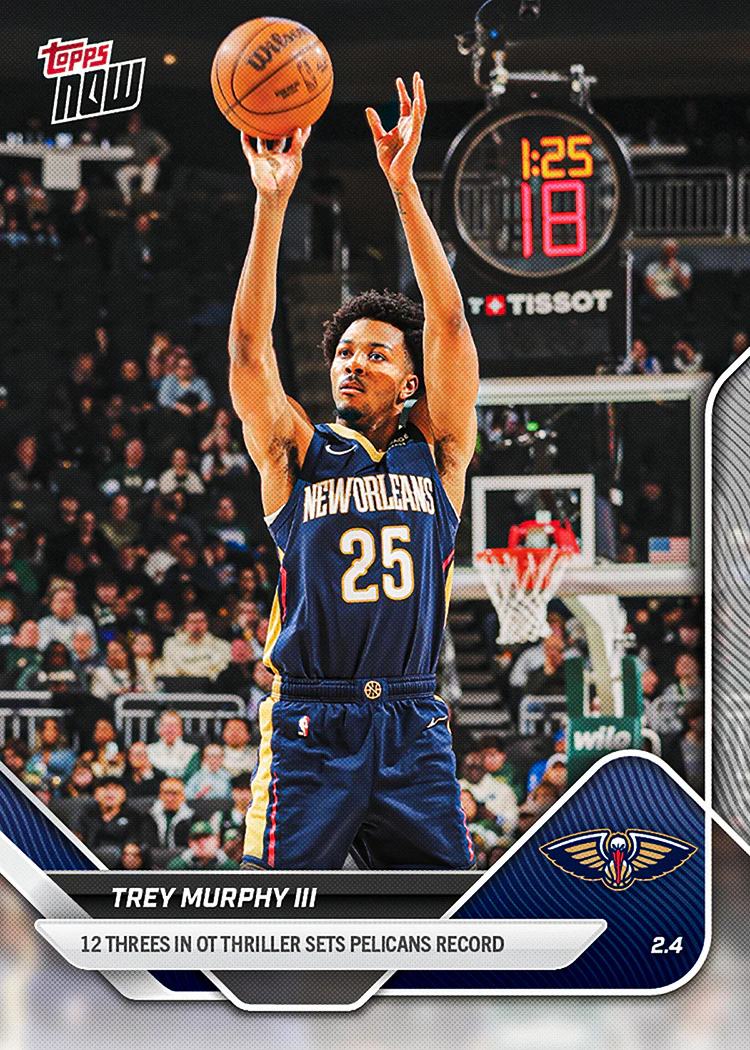 2025-26 NBA Topps NOW #161 Trey Murphy III