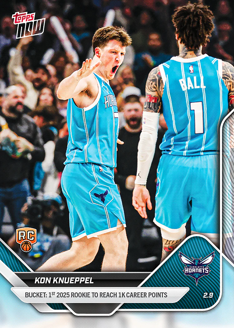 2025-26 NBA Topps NOW #167 Kon Knueppel