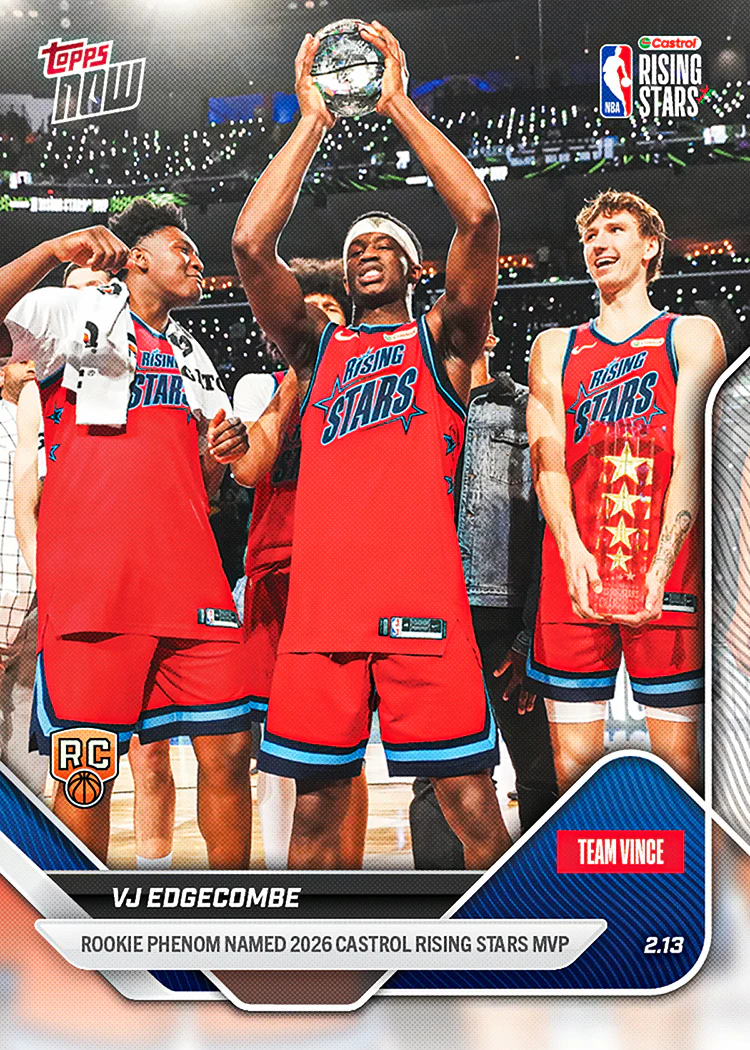 2025-26 NBA Topps NOW #174 VJ Edgecombe