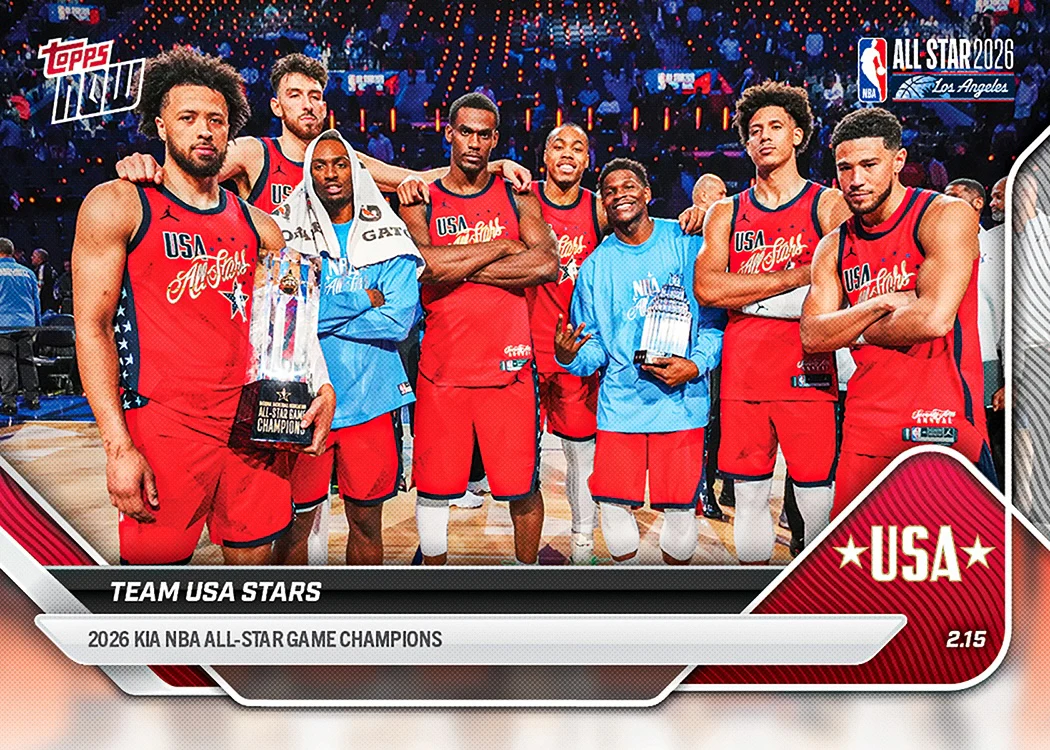 2025-26 NBA Topps NOW #176 Team USA Stars