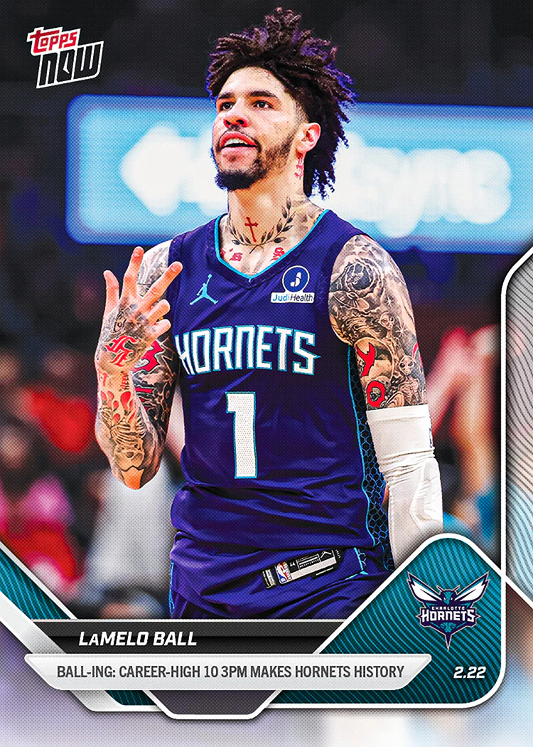 2025-26 NBA Topps NOW #181 LaMelo Ball