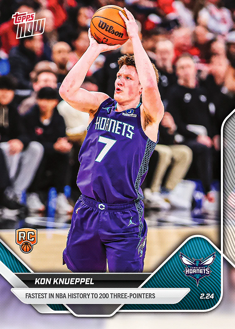 2025-26 NBA Topps NOW #182 Kon Knueppel